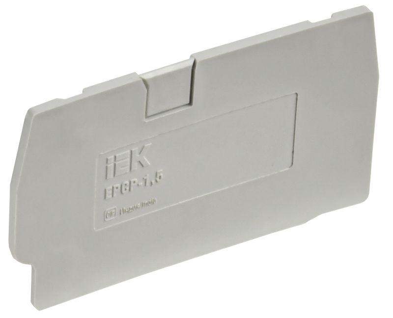 заглушка для cp 1.5кв.мм сер. iek yct20-00-k03-001-zgl от BTSprom.by