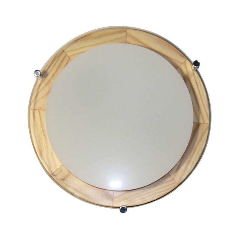  Светильник НПБ 09-2х40-002 "Полесье" 300 М95 бел. /корпус сосна /держатель хром Элетех 1005205890 фото в каталоге от BTSprom.by