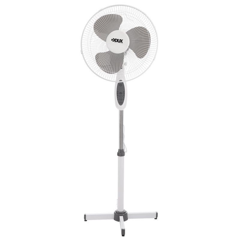  Вентилятор напольный DX-1601R 40Вт 220В с пультом и таймером бел./сер. DUX 60-0209 фото в каталоге от BTSprom.by