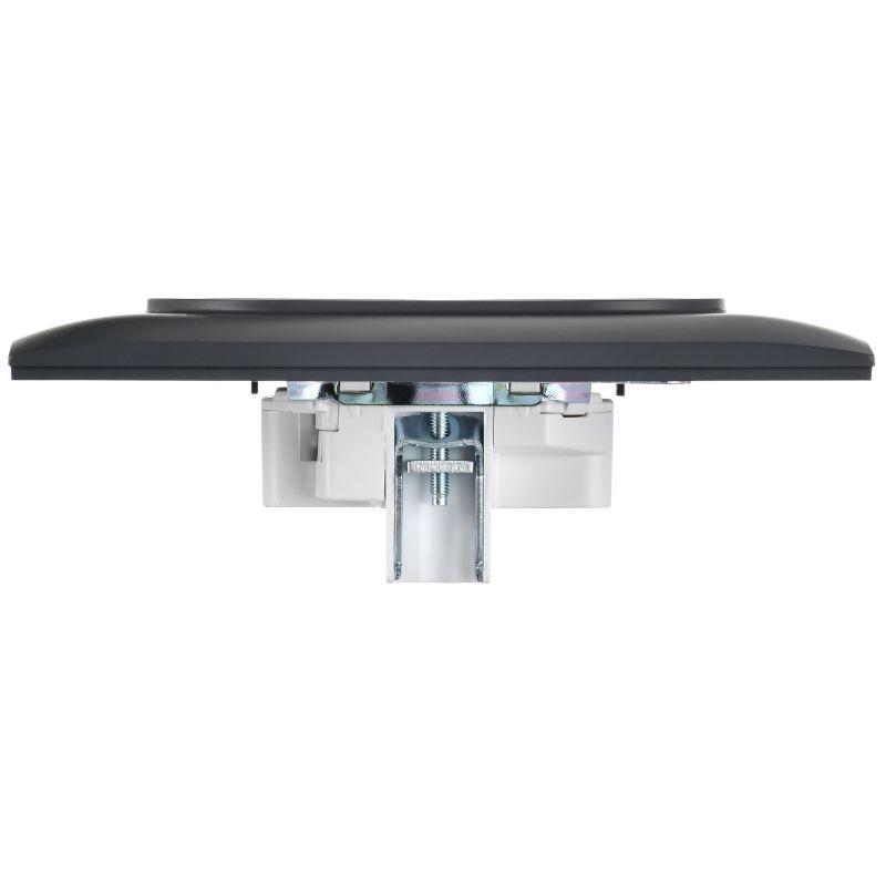  Розетка 2-м SKANDY 10А без заземл. без защ. шторок в сборе SK-R10T титан IEK SK-R20-10-K48-F фото в каталоге от BTSprom.by