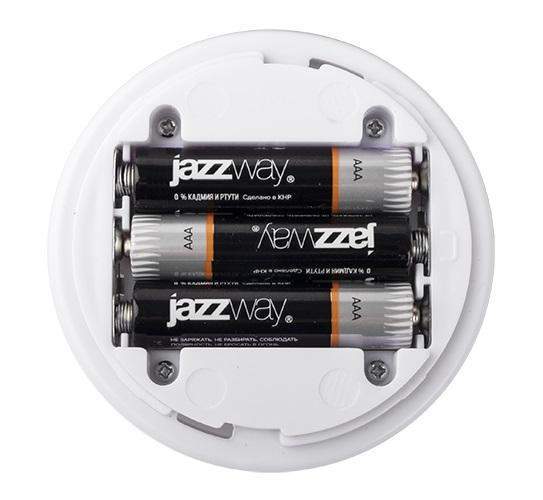  Набор светодиодных светильников TS5-RGBx3 3SMD + 3RGB 6700-7000К 60лм пушлайт 3шт + с пультом ДУ 2 градации яркости 12 режимов RGB таймер 3хAAA (не в компл.) JazzWay 5031630 фото в каталоге от BTSprom.by