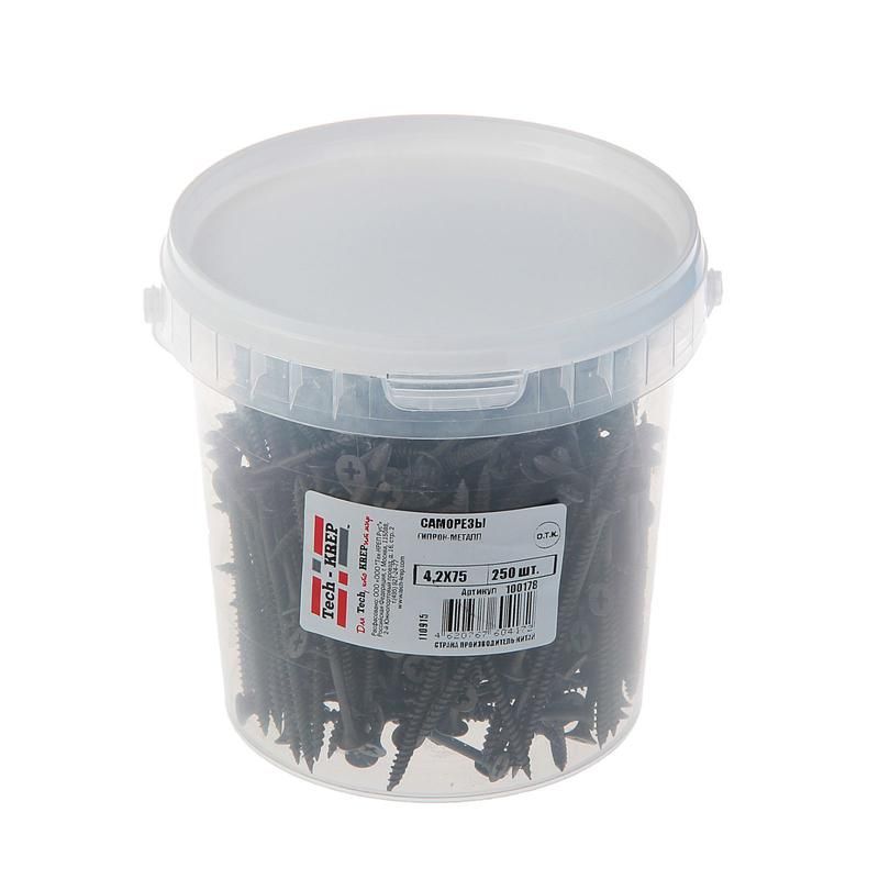 саморез шсгм 4.2х75 (уп.250шт) tech-krep/zitar 100178 от BTSprom.by