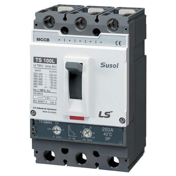 выключатель автоматический 3п 3т 50а 50ка ts100n fmu ls electric 105011600 от BTSprom.by