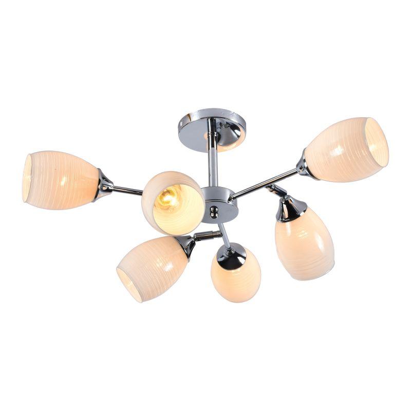 люстра sibylle 9074-306 6хe27 60вт модерн rivoli б0051985 от BTSprom.by