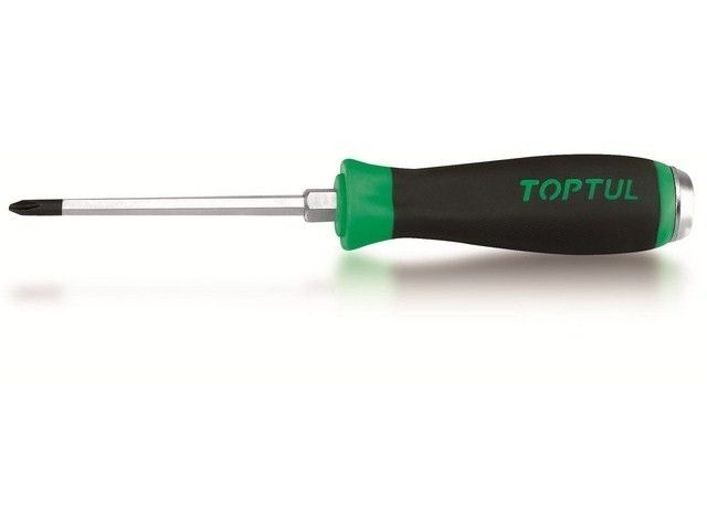 отвертка ударная "+" ph2x100мм toptul fbgb0210 от BTSprom.by