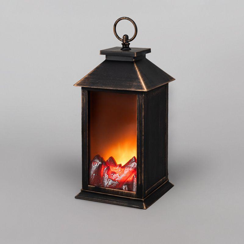 камин светодиодный "рустик" 14х14х28см с эффектом живого огня 3хaa (не в комплекте) neon-night 511-028 от BTSprom.by