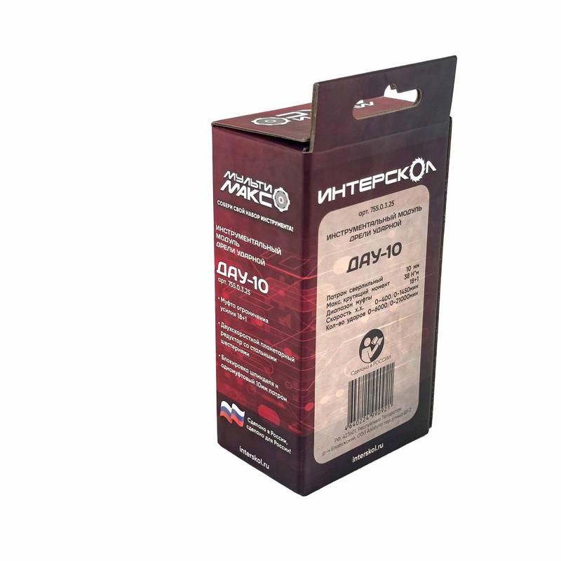  Модуль дрели ударной ДАУ-10 ИНТЕРСКОЛ 755.0.3.25 фото в каталоге от BTSprom.by