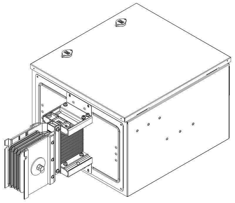 секция концевого питания 1600а al 3l+n+1/2pe нк ip55 тран. iek lb-1600a5-25-f-eb от BTSprom.by