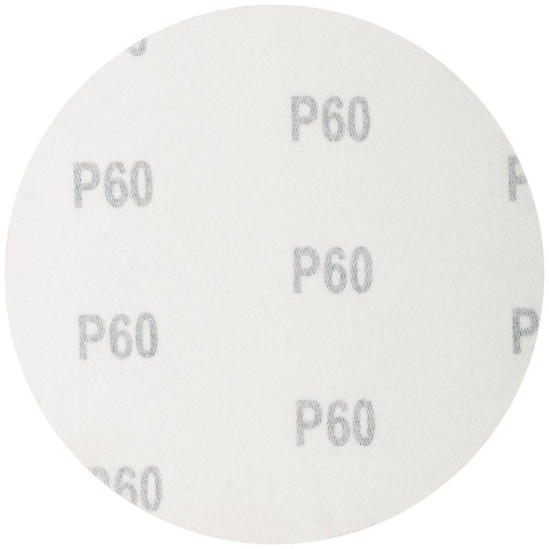  Круг шлифовальные сплошные (липучка) алюминий-оксидные 125мм Р 60 (уп.5шт) MOS 39823М фото в каталоге от BTSprom.by