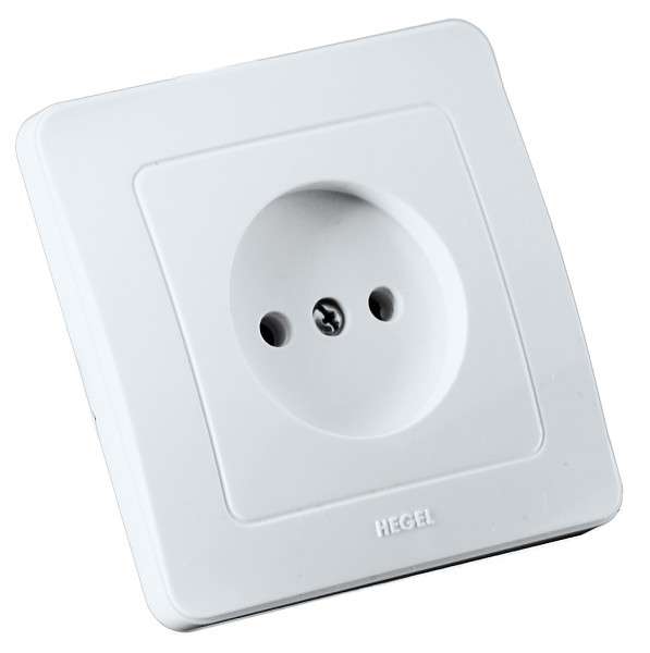 розетка 1-м сп мастер 16а ip20 250в бел. hegel рс16-301 от BTSprom.by