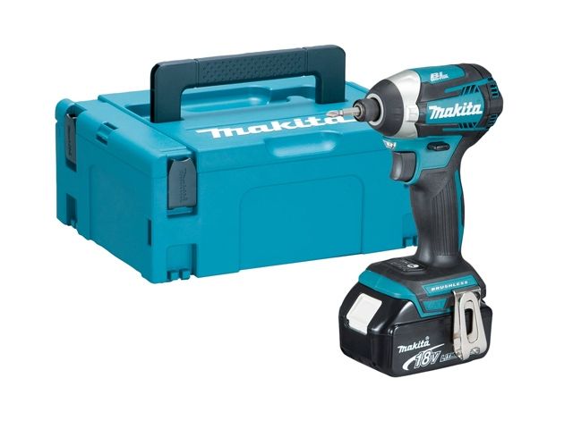 аккум. шуруповерт makita lxt dtd 154 rfe в чем. (18.0 в, 2 акк., 3.0 а/ч li-ion, 3 скор., 175 нм, шурупы до 13 мм) dtd154rfe от BTSprom.by