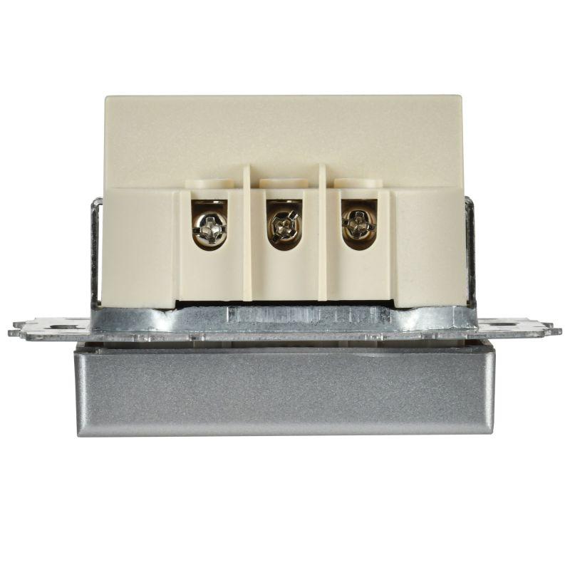  Выключатель карточный BRITE 30А ВС10-1-8-БрА механизм алюм. IEK BR-V11-0-10-K47 фото в каталоге от BTSprom.by