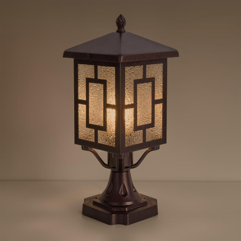  Светильник Ben 1х40Вт E27 IP44 ландшафтный Voltega VGL7209FL-01BR фото в каталоге от BTSprom.by