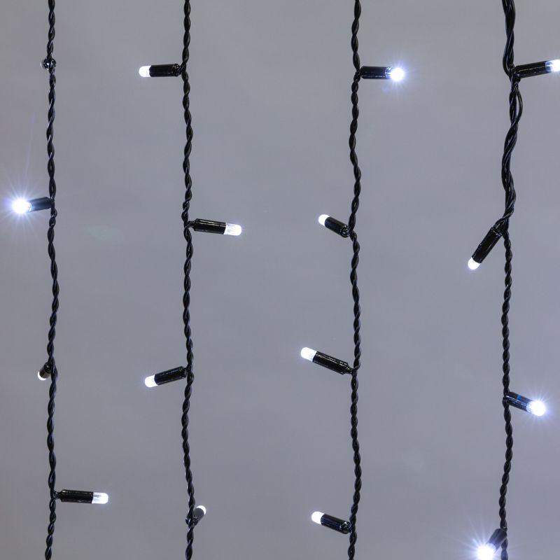 Гирлянда светодиодная "Светодиодный Дождь" 2х1.5м 300LED бел. 23Вт 230В IP65 постоян. свечение провод черн. (нужен шнур питания 303-500) Neon-Night 235-125 фото в каталоге от BTSprom.by  Гирлянда светодиодная "Светодиодный Дождь" 2х1.5м 300LED бел. 23Вт 230В IP65 постоян. свечение провод черн. (нужен шнур питания 303-500) Neon-Night 235-125 фото в каталоге от BTSprom.by