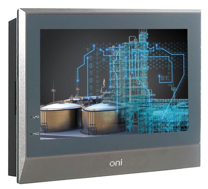 панель оператора etg 7дюйм базовая металлический корпус oni etg-a8ts-hssn-p-070 от BTSprom.by