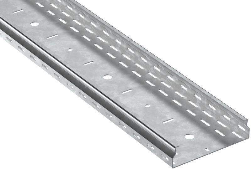 Лоток листовой перфорир. 50х200 L2000 сталь 2.0мм HDZ ESCA 7 IEK CLP10-050-200-200-2-HDZ от BTSprom.by