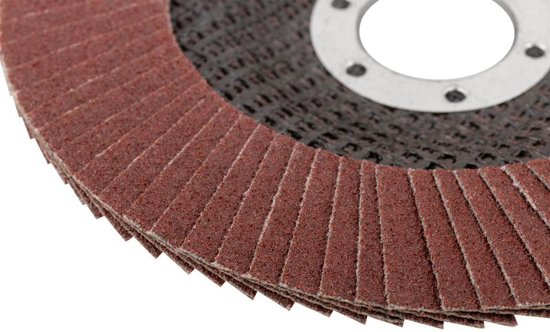  Круг лепестковый торцевой плоский 125мм P 100 MOS 39877М фото в каталоге от BTSprom.by