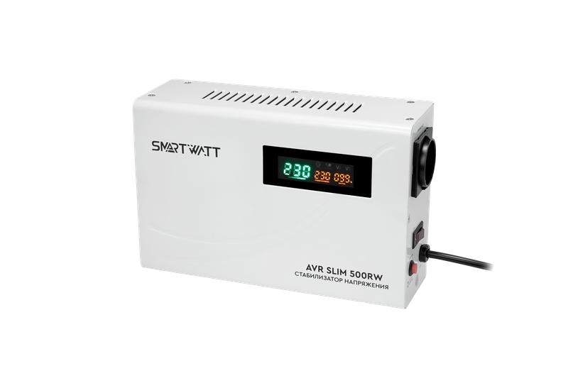 стабилизатор напряжения настенный smartwatt avr slim 500rw 4512020310002 от BTSprom.by