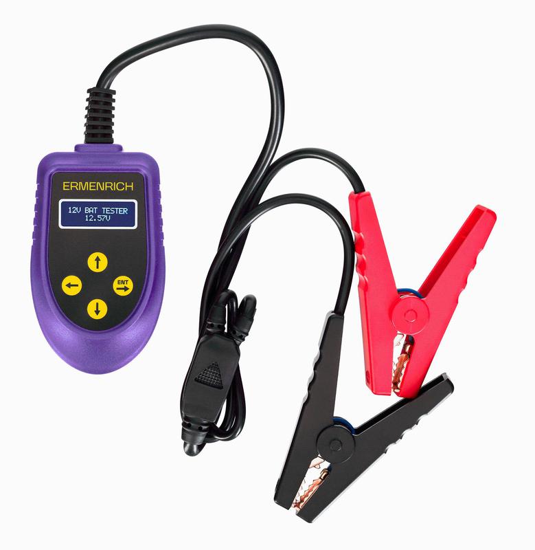 тестер аккумуляторный zing al30 фиолет. ermenrich 85690 от BTSprom.by