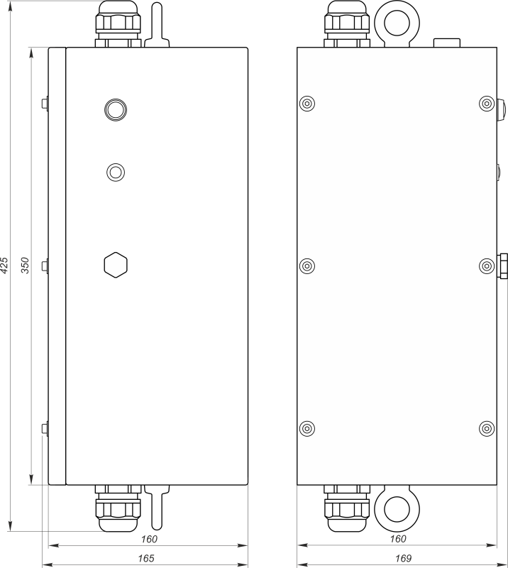  Блок аварийного питания БАП BS-STABILAR2-51-B6-UFO BOX IP65 (1.0-200Вт / = 190-260В) Белый Свет a30112 фото в каталоге от BTSprom.by
