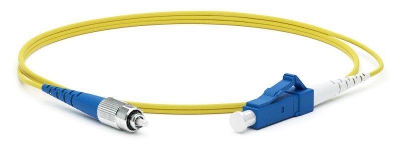 патч-корд fc-s2-9-fc/ur-lc/ur-h-10m-lszh-yl волоконно-оптический (шнур) sm 9/125 (os2) fc/upc-lc/upc simplex lszh 10м hyperline 240186 от BTSprom.by