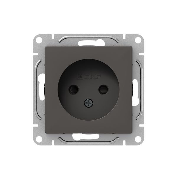 розетка сп эпика 16а без заземл. защ. шторки механизм мокко ekf up1-som-101 от BTSprom.by