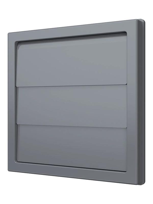 выход стенной кф фланец d150/160 жалюзи 190х190 asa gray era streetline 1919к15.16ф сер от BTSprom.by