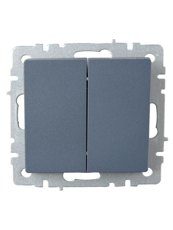  Выключатель проходной 2-кл. СП BRITE ВС10-2-6-БрМ 10А механизм маренго IEK BR-V22-0-10-K35 фото в каталоге от BTSprom.by