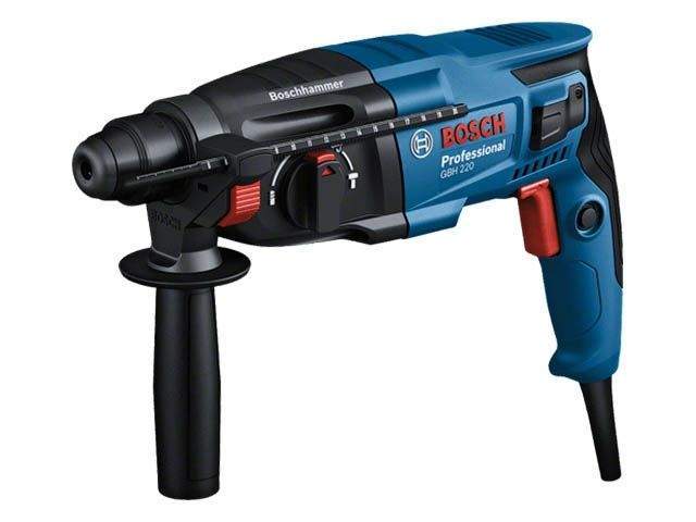 перфоратор bosch gbh 220 в чем. (720 вт, 2.0 дж, 3 реж., патрон sds-plus, вес 2.3 кг) от BTSprom.by