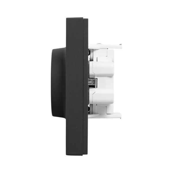  Розетка 2-м СП Эпика 16А с заземл. защ. шторки с рамкой механизм черн. EKF UP1-SOB-211 фото в каталоге от BTSprom.by