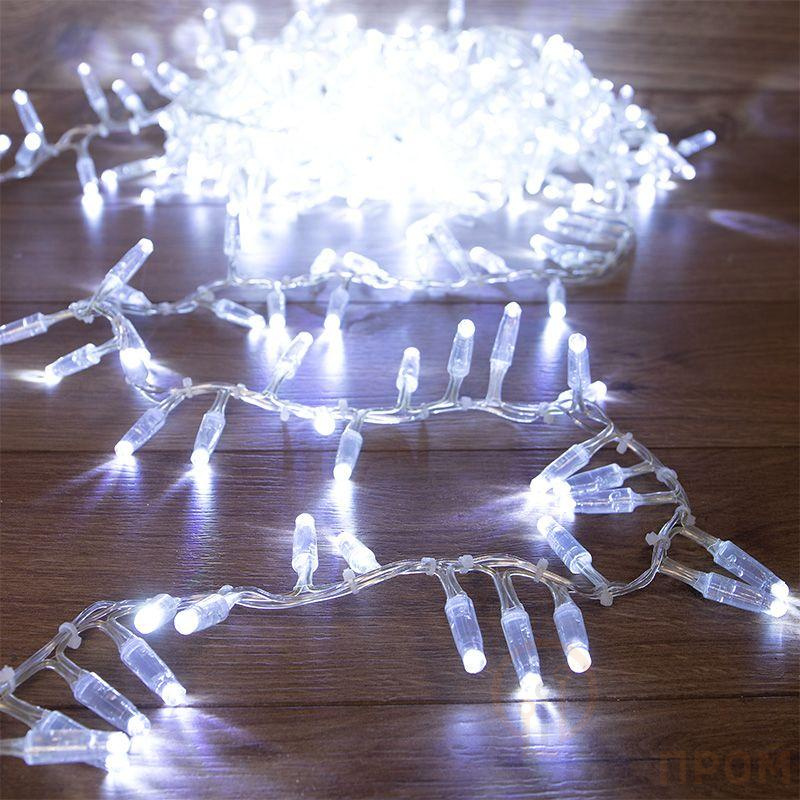 Гирлянда светодиодная "Кластер" 10м 400LED бел. 33Вт IP65 соединяемая провод ПВХ прозр. (нужен шнур питания 303-500-1) Neon-Night 303-645 фото в каталоге от BTSprom.by  Гирлянда светодиодная "Кластер" 10м 400LED бел. 33Вт IP65 соединяемая провод ПВХ прозр. (нужен шнур питания 303-500-1) Neon-Night 303-645 фото в каталоге от BTSprom.by