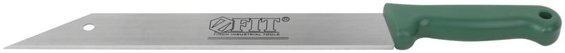  Нож для резки теплоизоляционных плит лезвие 340х50мм высокоуглеродистая сталь мягкая пластиковая ручка FIT 10640 фото в каталоге от BTSprom.by