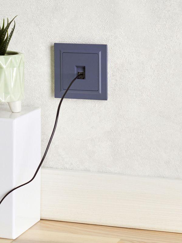  Розетка компьютерная СП RJ45 кат.5E BRITE РК10-БрМ механизм маренго IEK BR-K10-1-K35 фото в каталоге от BTSprom.by