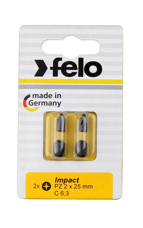 бита крестовая ударная impact pz 3х25 (уп.2шт) felo 02103241 от BTSprom.by
