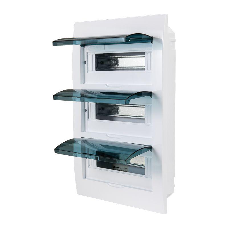  Бокс ЩРВ-П-36 IP41 пластик. бел. Rexant 11-0236 фото в каталоге от BTSprom.by