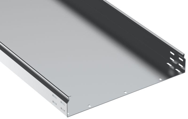 Лоток листовой неперфорир. 80х500 L3000 сталь 1.5мм ESCA 7 IEK CLN10-080-500-150-3 от BTSprom.by