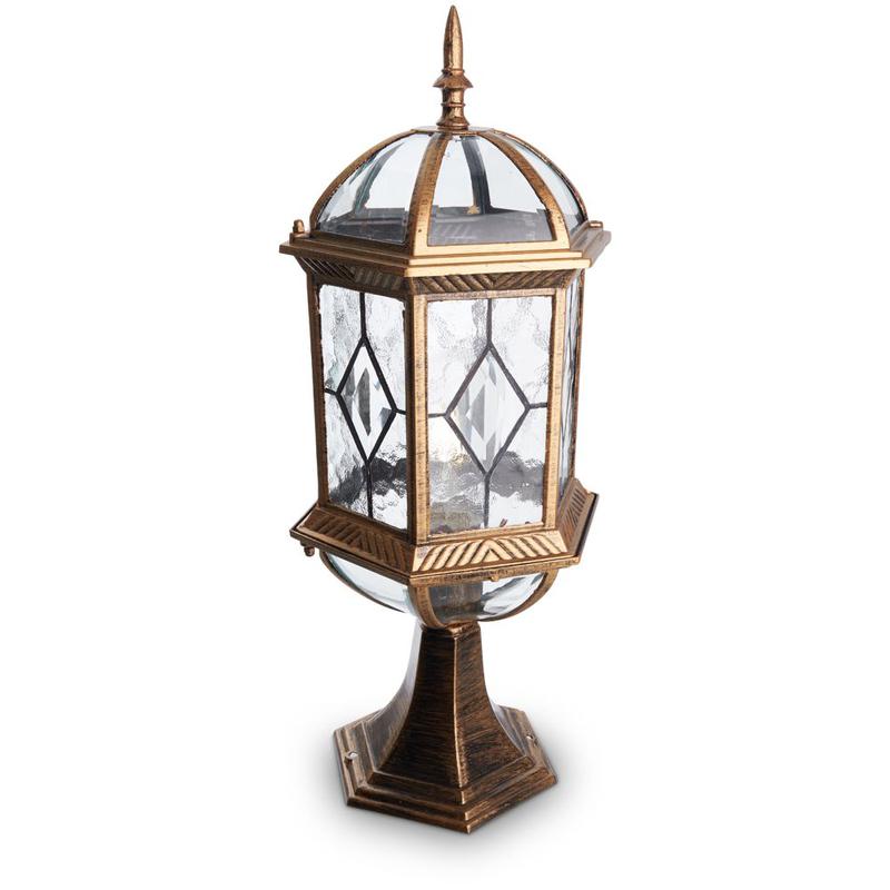 светильник садово-парковый 60вт 230в e27 черн. зол. pl171 feron 11339 от BTSprom.by