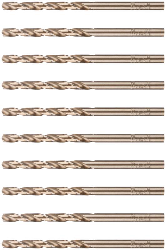  Сверло по металлу Profi с кобальтом 5% 4.1х75мм (уп.10шт) Cutop 48-41-10 фото в каталоге от BTSprom.by