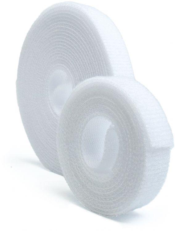 липучка (кабельный организатор) ш=15мм (рул.1м) бел. filum fl-ctr-15-1-wh от BTSprom.by