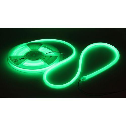 лента светодиодная ls2835-9.6-120-24-g-ip68-5м 24в термостойкая для бани в комплекте: 2 заглушки; 10 крепежей зел. (уп.5м) эра б0062354 от BTSprom.by