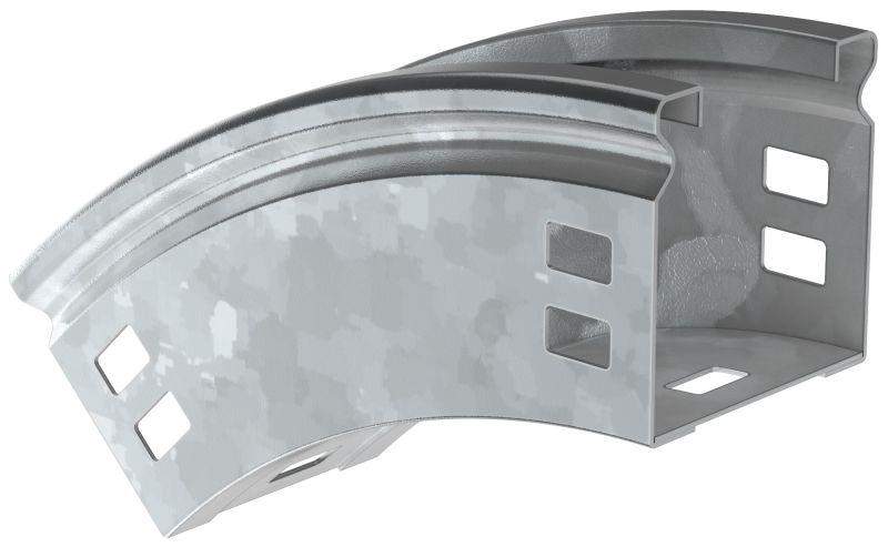 Угол для лотка плавный 45град. 150х50 В20 ESCA HDZ IEK CPV41-0-45-050-150-HDZ от BTSprom.by