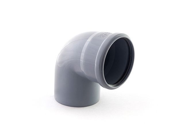 колено вк 110х87 ртп (угол для внутренней канализации) (ростурпласт) 36670 от BTSprom.by