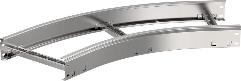 Угол для лотка 45град. 200х55 R600 LESTA IEK CPG05-4-45-055-200 от BTSprom.by