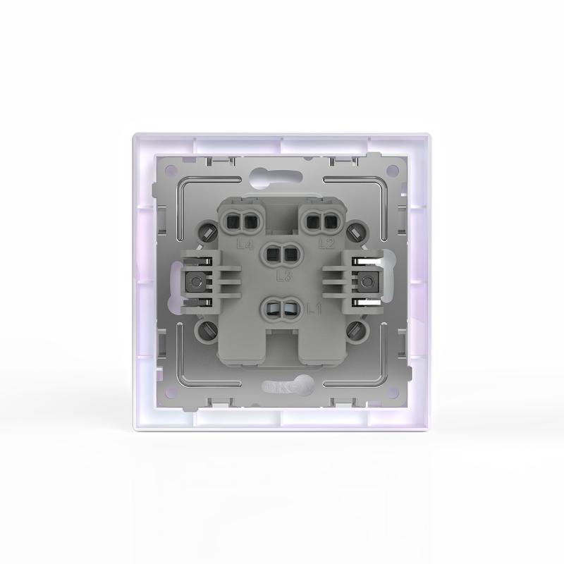  Переключатель перекрестный 1-кл. СП Pixel IP20 механизм перламутр. TOKOV ELECTRIC TKE-PX-P1R-C04 фото в каталоге от BTSprom.by