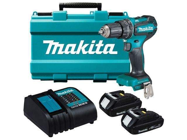 аккум. ударная дрель-шуруповерт makita lxt dhp 485 sye в чем. (18.0 в, 2 акк., 1.5 а/ч li-ion, 2 скор., 50 нм, шурупы до 10 мм, сверление в металле до от BTSprom.by