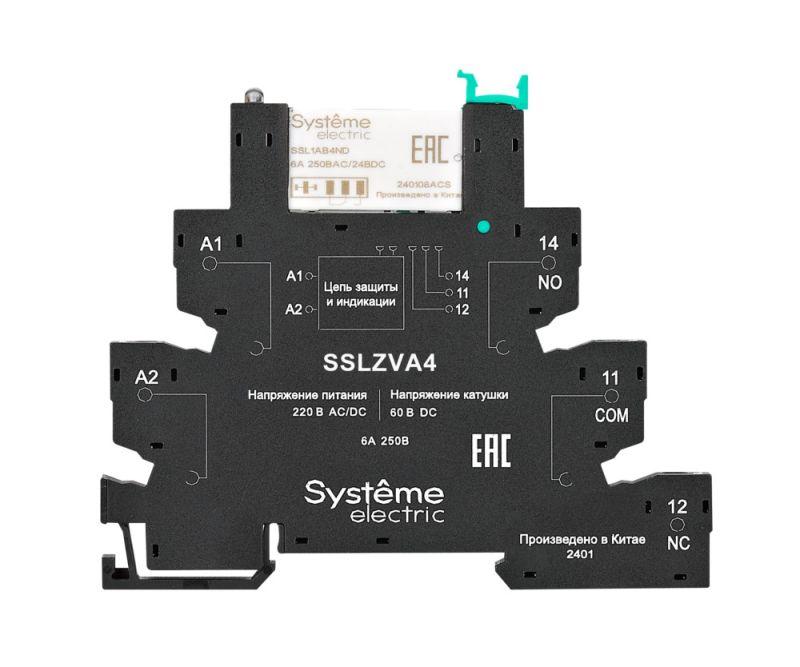 модуль релейный 1co 6а 60в dc винтовой зажим se ssl1pvfu от BTSprom.by модуль релейный 1co 6а 60в dc винтовой зажим se ssl1pvfu от BTSprom.by