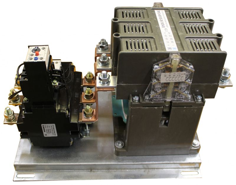 пускатель электромагнитный пм12-500200 ухл4 в 500а 380в/50гц ac 4но+2нз ip00 нереверсивный с реле ртт12-630 320-480а электротехник et011787 от BTSprom.by