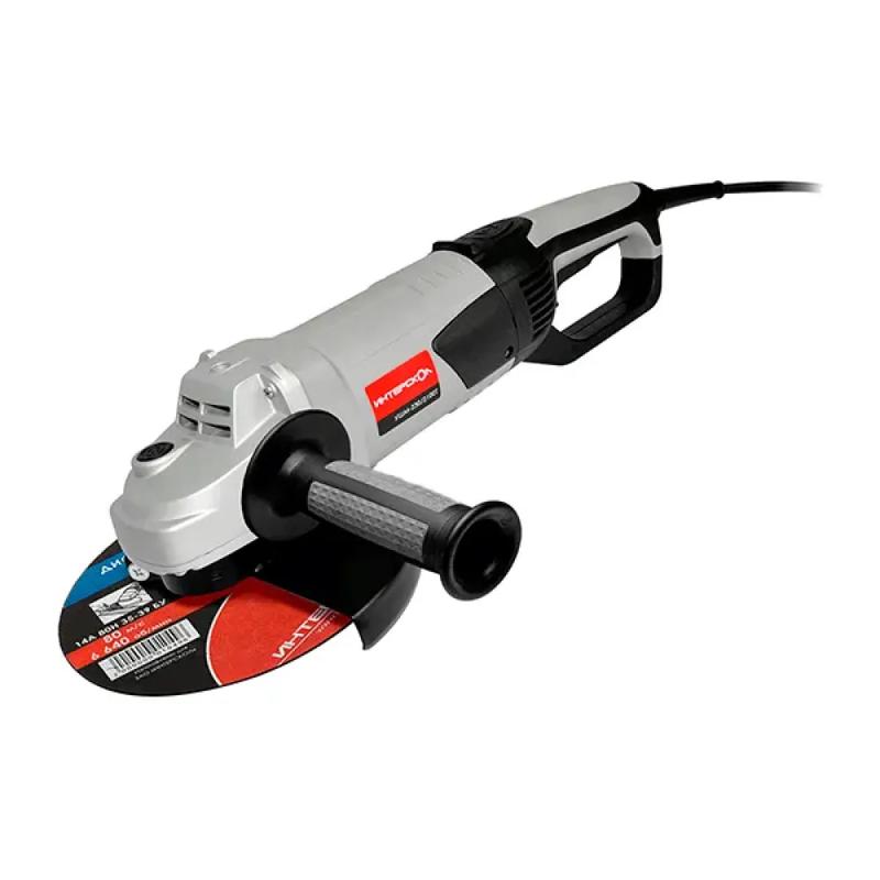 машина шлифовальная угловая ушм-230/2100т 2100вт 6500 об/мин интерскол 234.1.1.60 от BTSprom.by