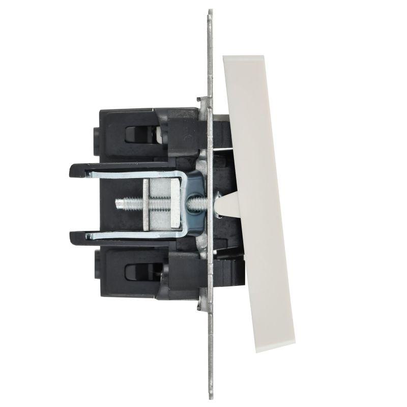  Выключатель 1-кл. СП BRITE ВС10-1-1-БрЖ 10А с индик. механизм жемчуж. IEK BR-V10-1-10-K36 фото в каталоге от BTSprom.by