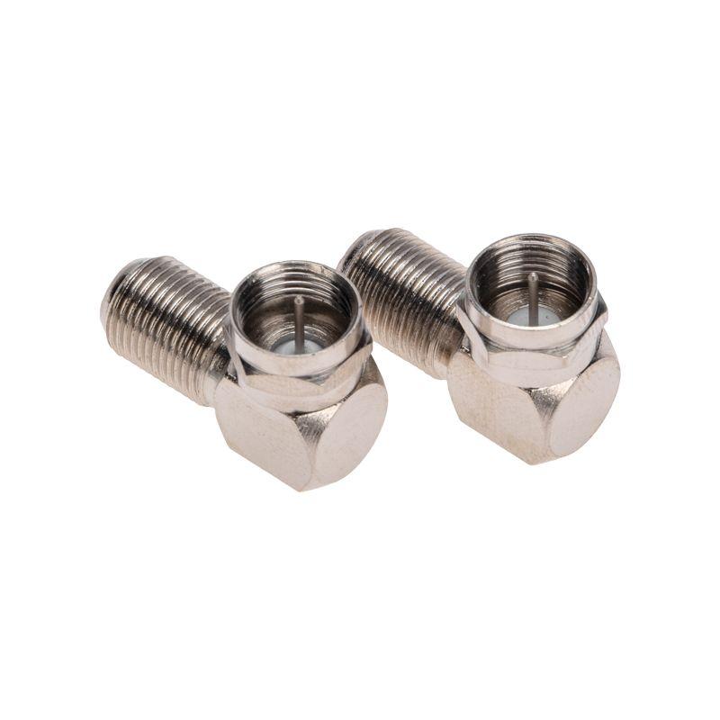  Переход штекер F - гнездо F угловой (уп.5шт) PROCONNECT 05-4203-4-9 фото в каталоге от BTSprom.by